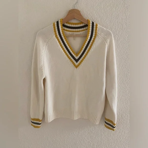 Maje Meteo Banded Stripe Sweater - Picture 2 of 5